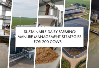Sustainable Dairy Farming: Manure Management Strategies for 200 Cows