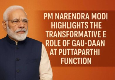 PM Narendra Modi Highlights the Transformative Role of Gau-Daan at Puttaparthi Function  